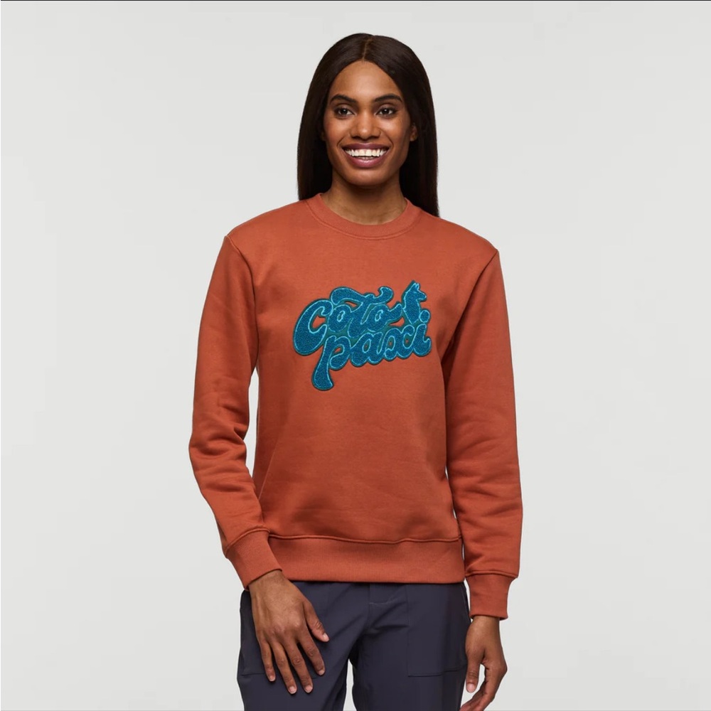 Women's Coto-Patch Crew Sweatshirt Size Small
